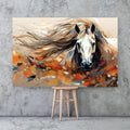 Toiledart Grand tableau cheval Toile
