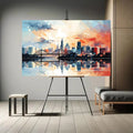 Toiledart Grand Tableau New York City Toile