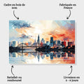 Toiledart Grand Tableau New York City Toile