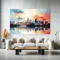 Toiledart Grand Tableau New York City Toile 60x40