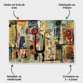 Toiledart Peinture tableau africain Toile