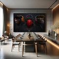 Toiledart Tableau 3 singes Hip Hop Toile