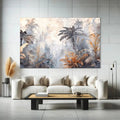 Toiledart Tableau abstrait aquarelle parc floral Toile