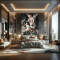 Toiledart Tableau Ange protecteur Toile
