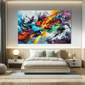 Toiledart Tableau street art graffiti Toile