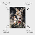 Toiledart Toile Tableau Ange protecteur
