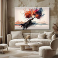 Toiledart Toile Tableau arbre abstrait