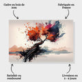 Toiledart Toile Tableau arbre abstrait