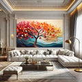 Toiledart Toile Tableau Arbre de peinture abstraite moderne