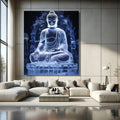 Toiledart Toile Tableau bouddha luminescent