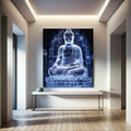 Toiledart Toile Tableau bouddha luminescent