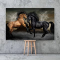 Toiledart Toile Tableau chevaux Mustang