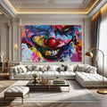 Toiledart Toile Tableau clown pop art