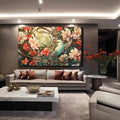Toiledart Toile Tableau déco moderne style coloré