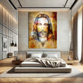 Toiledart Toile Tableau Jesus aquarelle