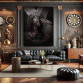 Toiledart Toile Tableau Jesus et son fardeau