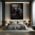 Toiledart Toile Tableau Jesus et son fardeau
