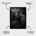Toiledart Toile Tableau Jesus et son fardeau