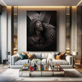 Toiledart Toile Tableau Jesus et son fardeau