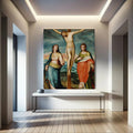 Toiledart Toile Tableau Jesus sur la croix