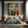 Toiledart Toile Tableau Jesus sur la croix