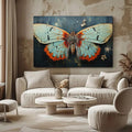 Toiledart Toile Tableau moderne papillon magique volant