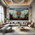 Toiledart Toile Tableau moderne papillon magique volant