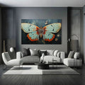 Toiledart Toile Tableau moderne papillon magique volant