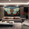 Toiledart Toile Tableau moderne papillon magique volant