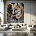 Toiledart Toile Tableau moderne renard design