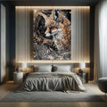 Toiledart Toile Tableau moderne renard design